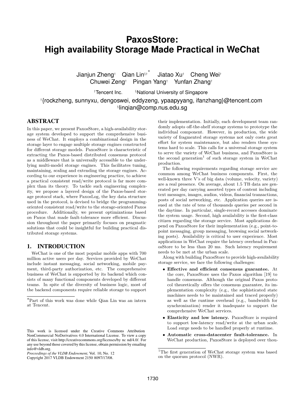 High-Availability Storage Made Practical In