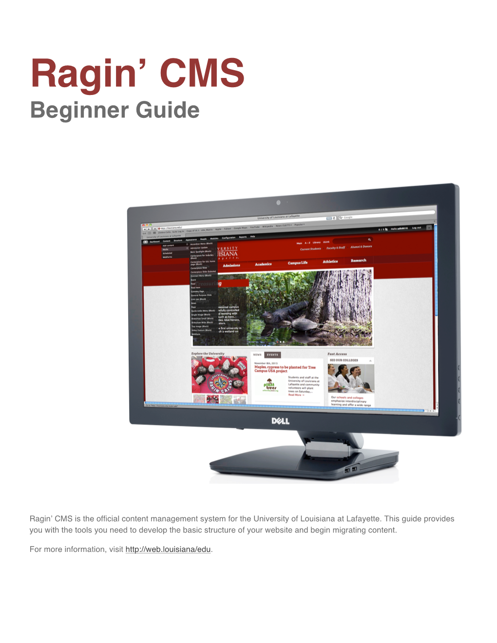 Raginʼ CMS Beginner Guide