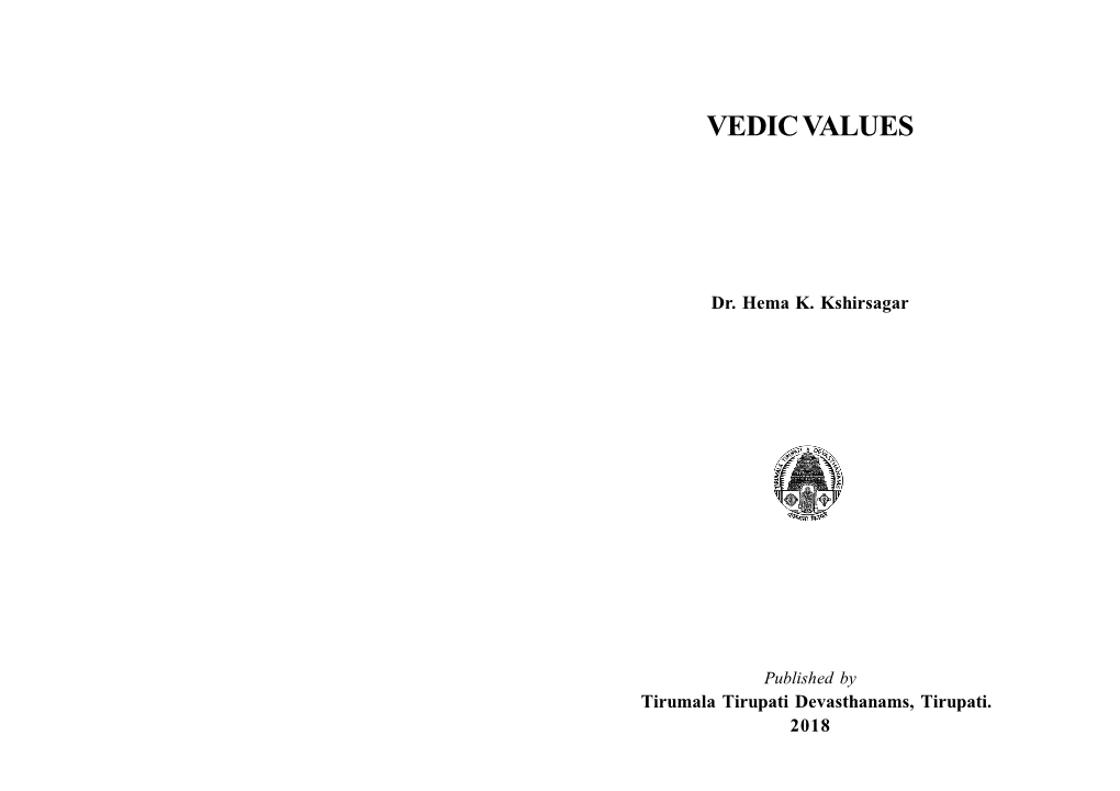 Vedic Values