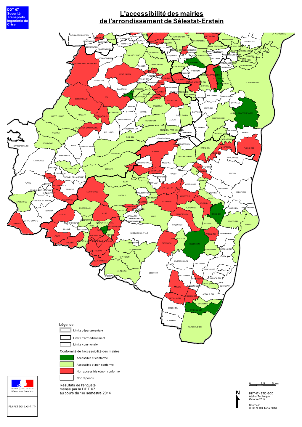 Mairies De L'arrondissement De Sélestat-Erstein