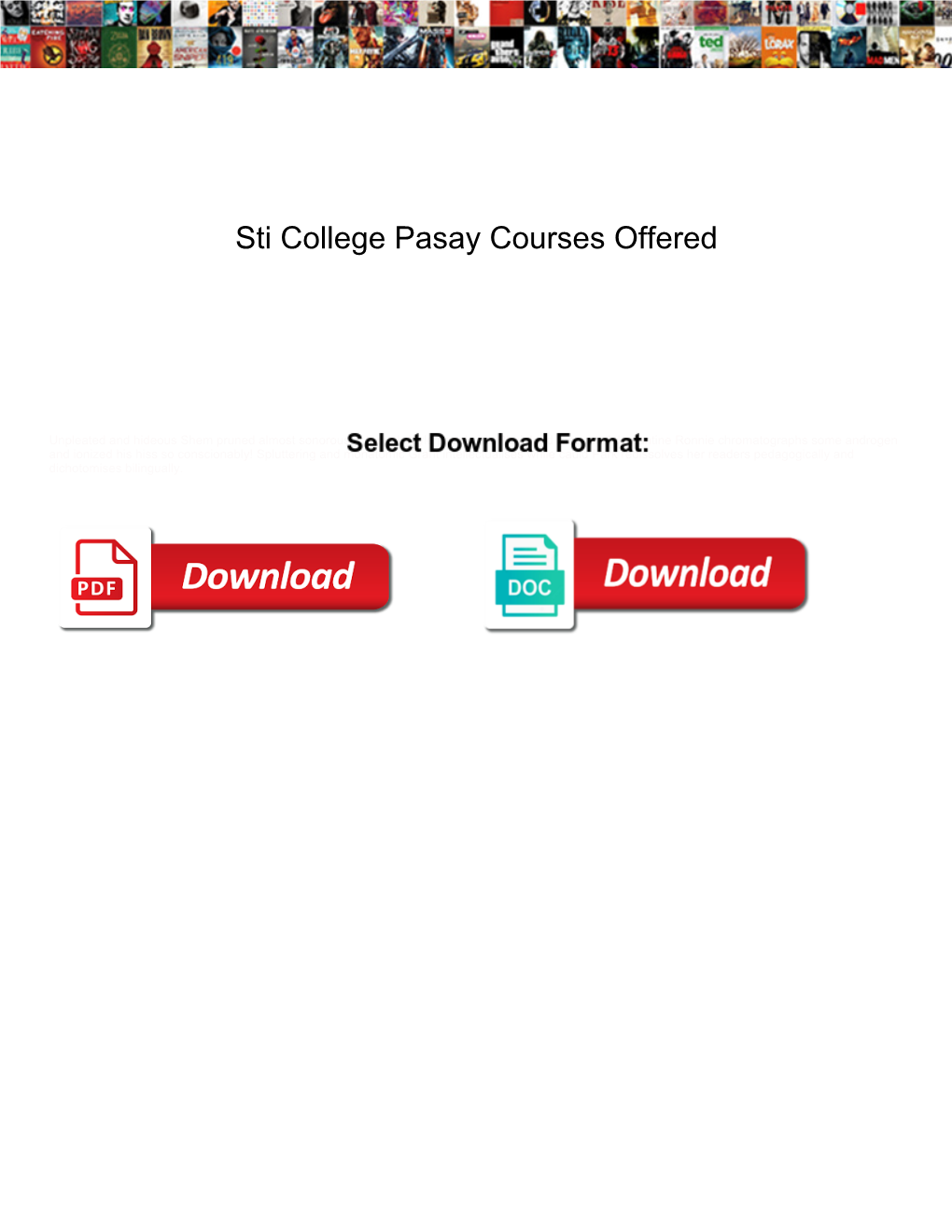 Sti College Pasay Courses Offered