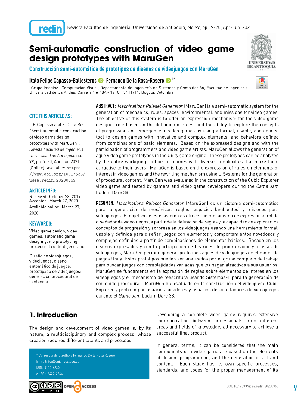 Semiautomatic Construction of Video Game Design Prototypes With