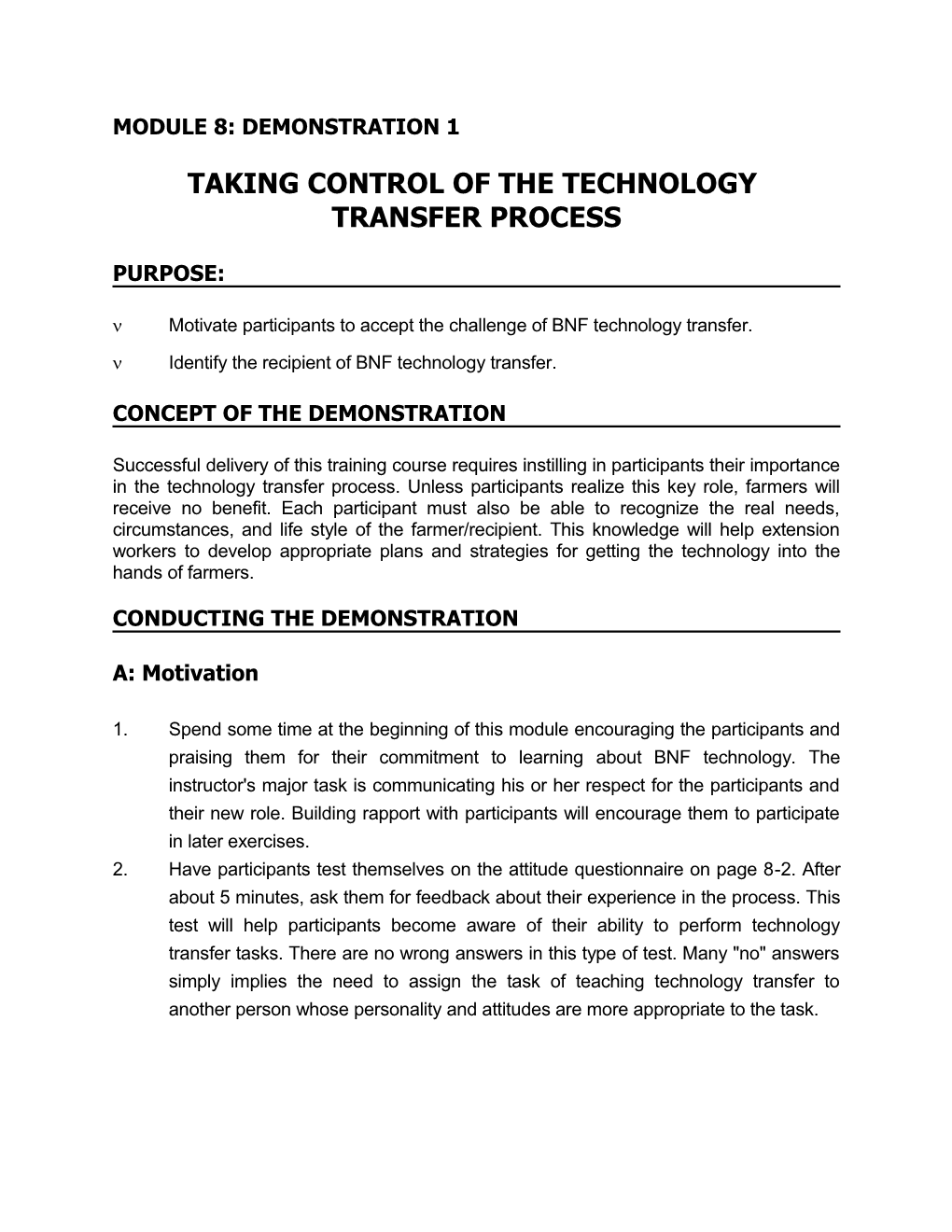 Module 8: Demonstration 1