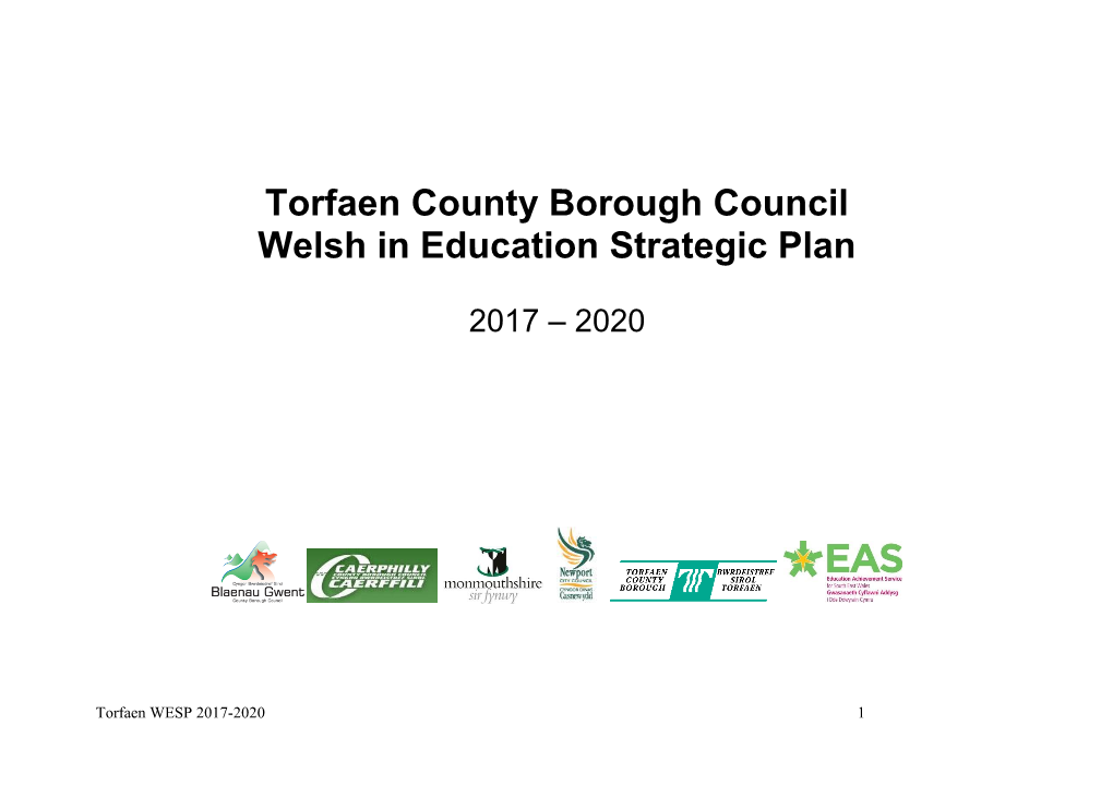 Welsh in Education Strategic Plan 2017-2020