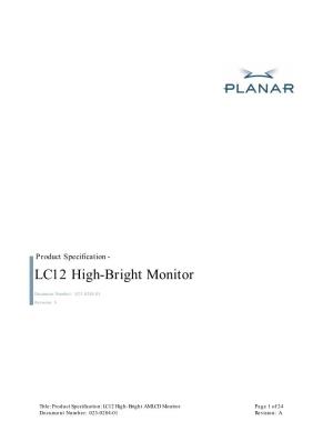 LC12 High-Bright Monitor