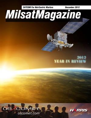 2012 Year in Review Milsatmagazine