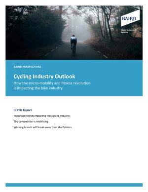 Baird Perspectives: Cycling Industry Outlook