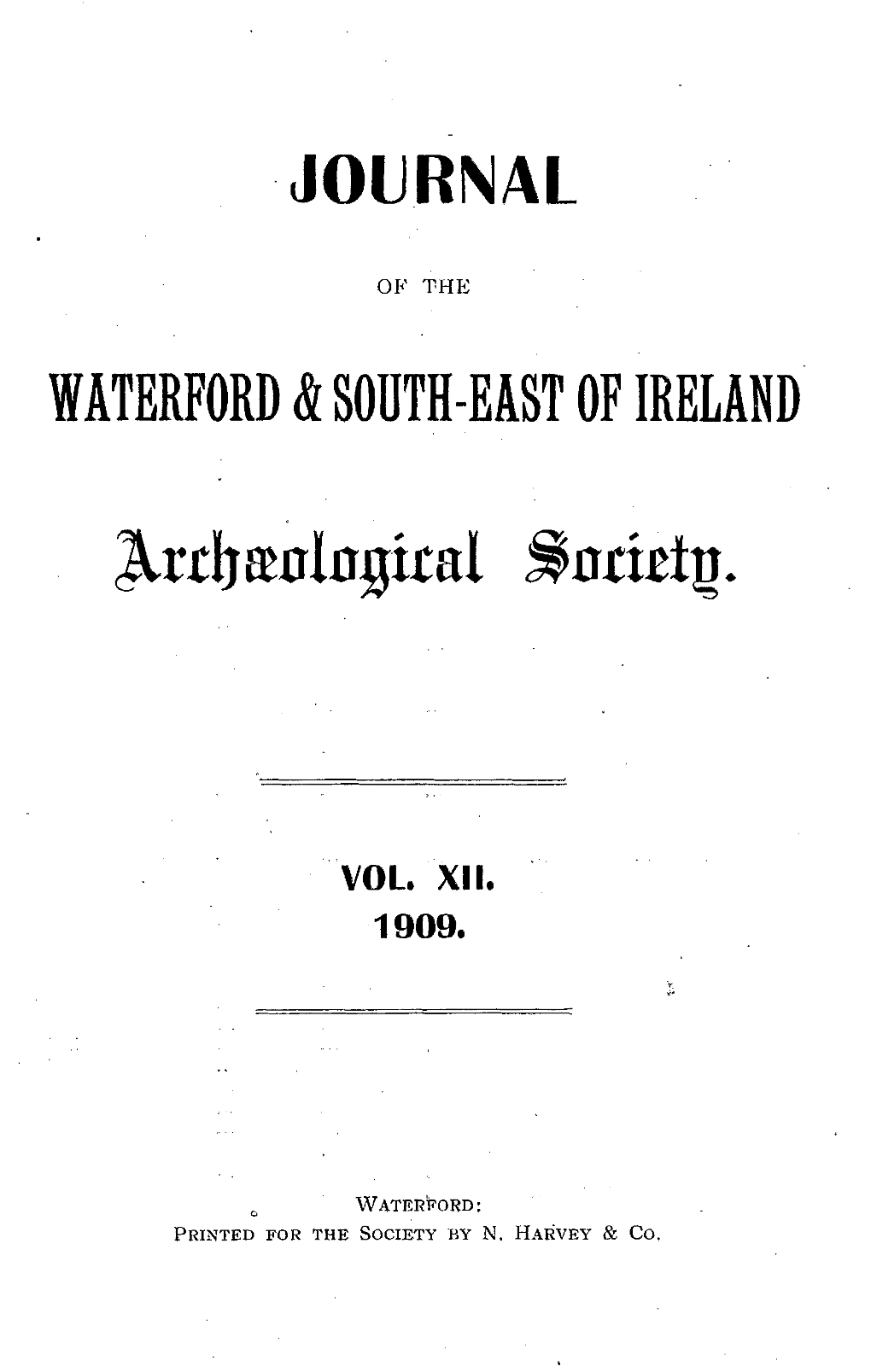 Waterford & South-East of Ireland