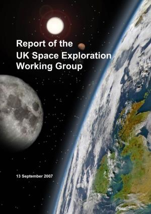 UK Space Exploration Working Group