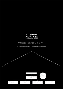 Acting Chair 'S Report