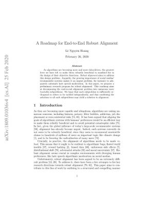 A Roadmap for Robust End-To-End Alignment, from Data Collection to Algorithmic Output