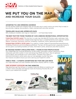 We Put You on the Map and Increase Your Sales