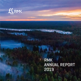 Rmk Annual Report 2019 Rmk Annual Report 2019
