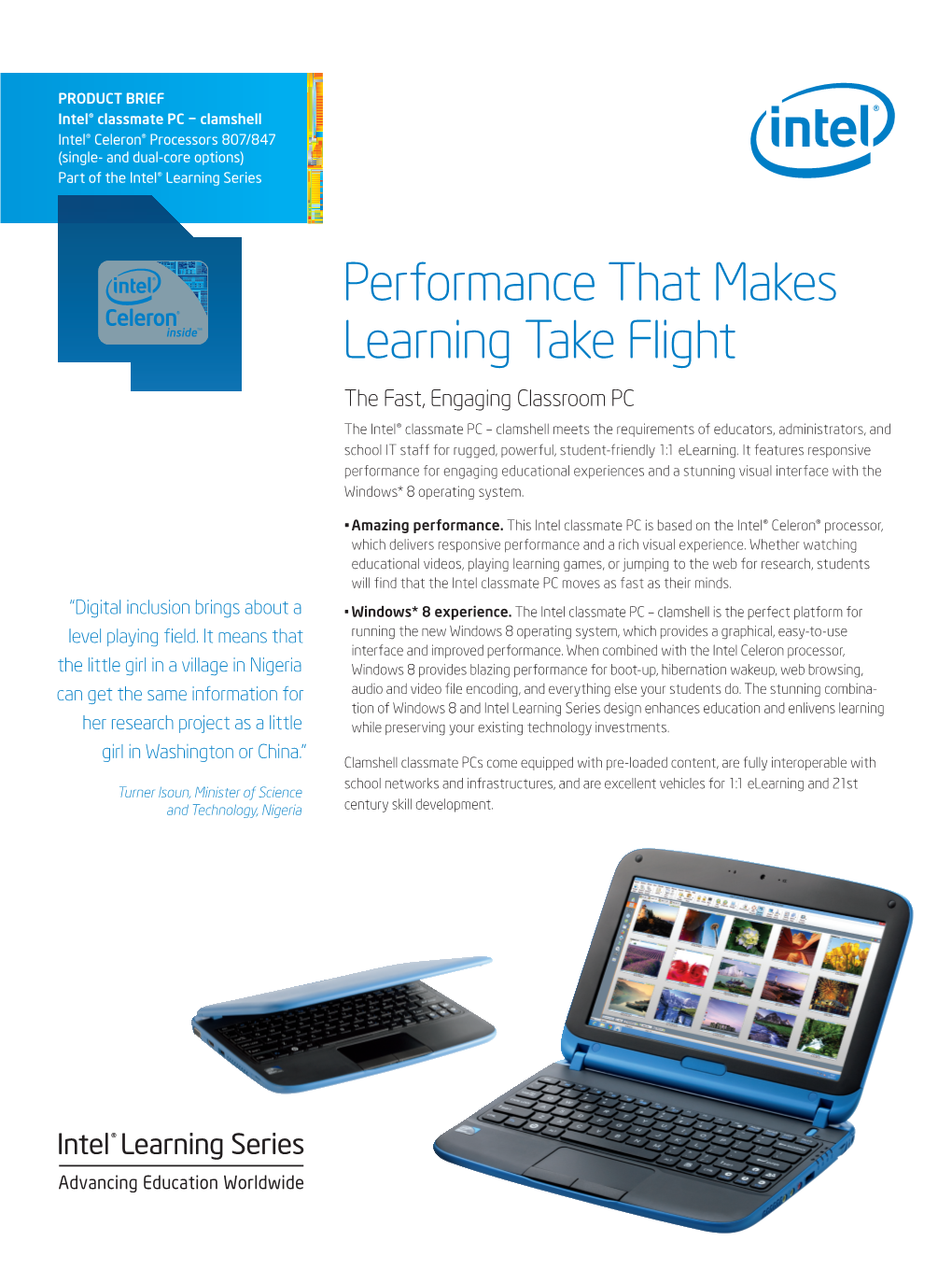 Performance That Makes Learning Take Flight