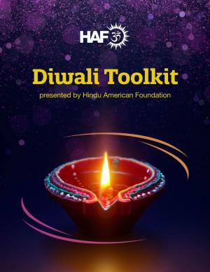 Diwali Toolkit Presented by Hindu American Foundation Diwali Toolkit