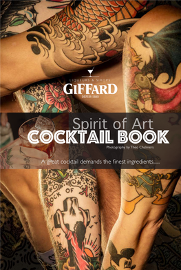 Cocktail Book Cocktailspirit of Book Art