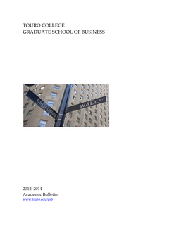 Touro College Graduate School of Business