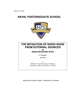 Radio Noise from External Sources Along with the Associated Loss of Signal- Detection Capability