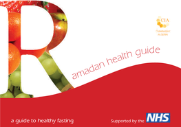 A Guide to Healthy Fasting for Ramadan