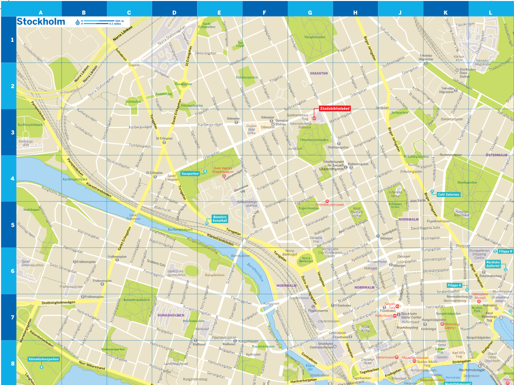 Stockholm City Map 1 Preview