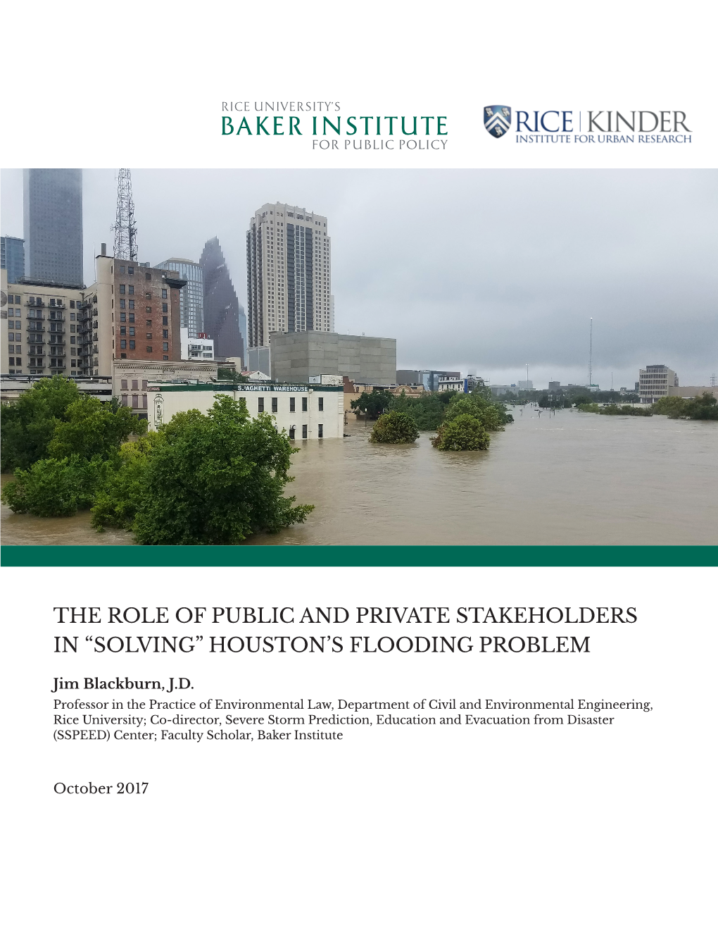 Houston's Flooding Problem