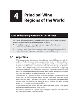 Chapter 4 Principal Wine Regions of the World