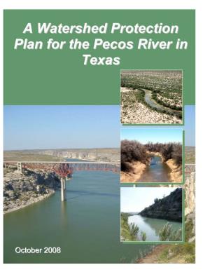A Watershed Protection Plan for the Pecos River in Texas