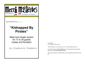 “Kidnapped by Pirates”