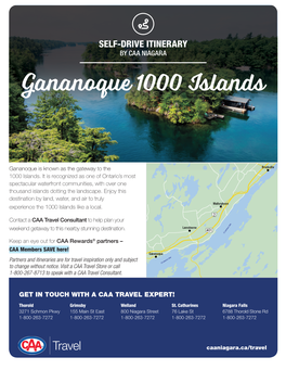 Gananoque 1000 Islands
