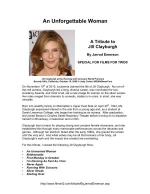 A Tribute to Jill Clayburgh