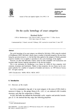 On the Cyclic Homology of Exact Categories