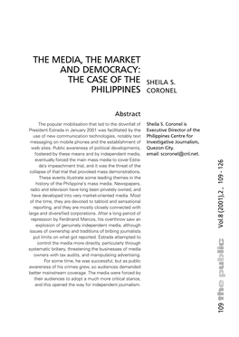 The Media, the Market and Democracy
