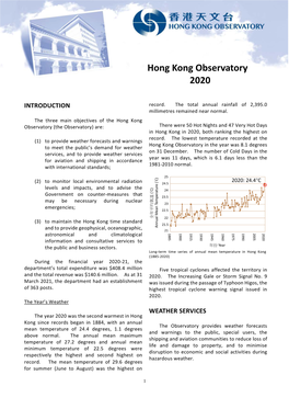 Hong Kong Observatory 2020