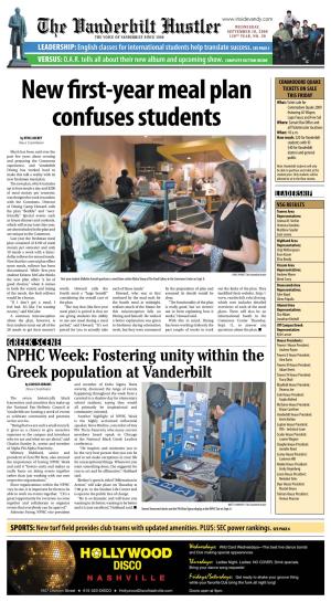 NPHC Week: Fostering Unity Within the Greek Population at Vanderbilt