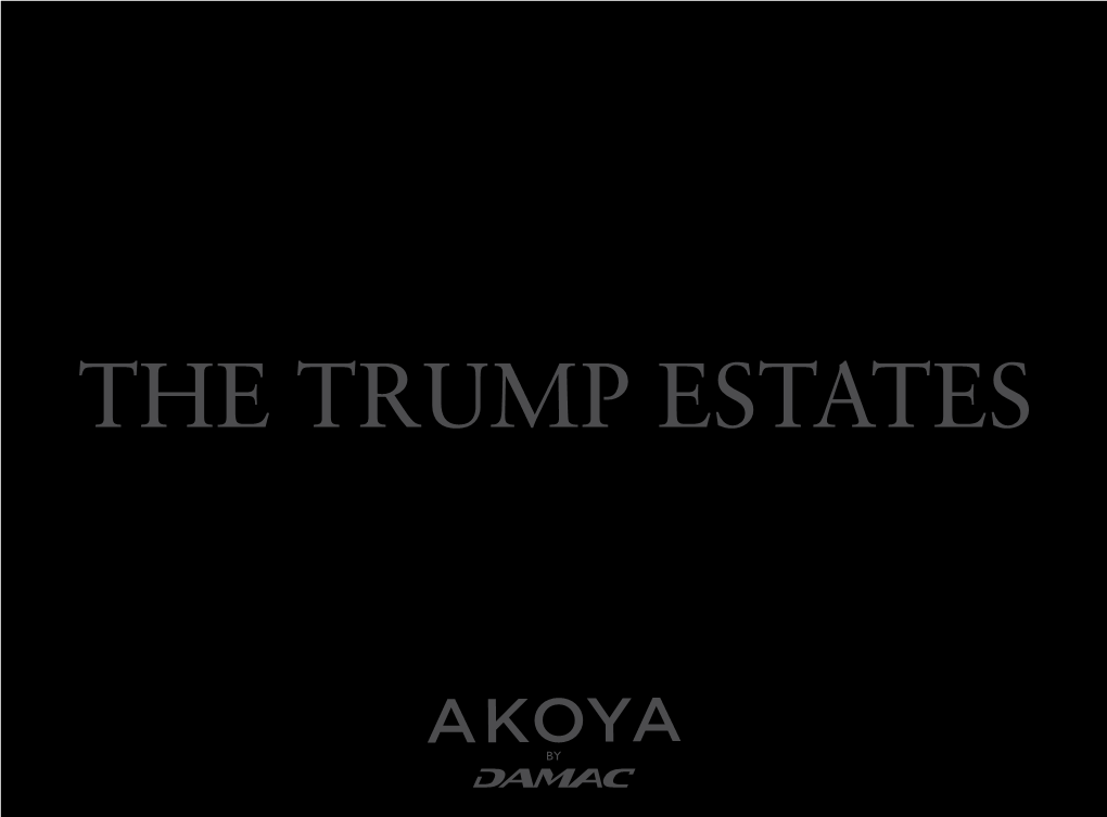 TRUMP Estates Brochure