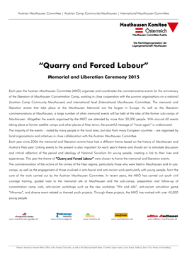 Quarry and Forced Labour”