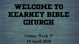 Sermon PDF for April 19