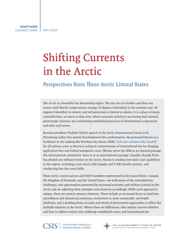 Shifting Currents in the Arctic Perspectives from Three Arctic Littoral States