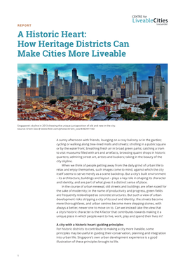 A Historic Heart: How Heritage Districts Can Make Cities More Liveable