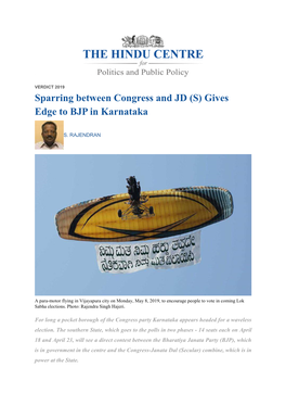 Gives Edge to BJP in Karnataka