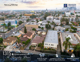 Excellent Hollywood Location 8,478 SF of Land Zoned LAR3