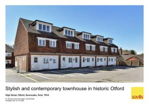 Stylish and Contemporary Townhouse in Historic Otford
