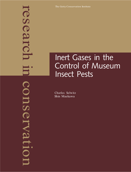 Inert Gases in the Control of Museum Insect Pests (1998)