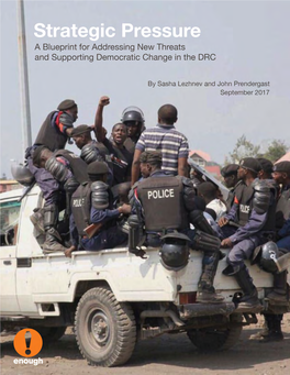 Strategic Pressure a Blueprint for Addressing New Threats and Supporting Democratic Change in the DRC