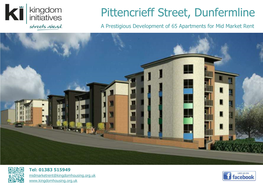 Pittencrieff Street, Dunfermline a Prestigious Development of 65 Apartments for Mid Market Rent