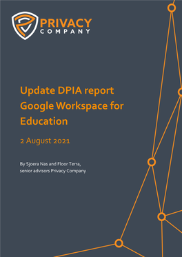 Update DPIA Report Google Workspace for Education