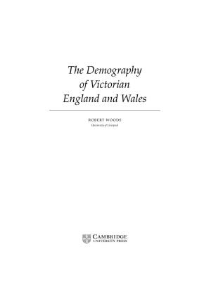 The Demography of Victorian England and Wales