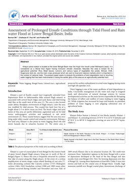 Assessment of Prolonged Unsafe Conditions Through Tidal Flood And