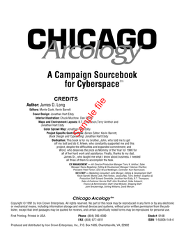 Sample File CHICAGO ARCOLOGY: Chicago Sprawl 44