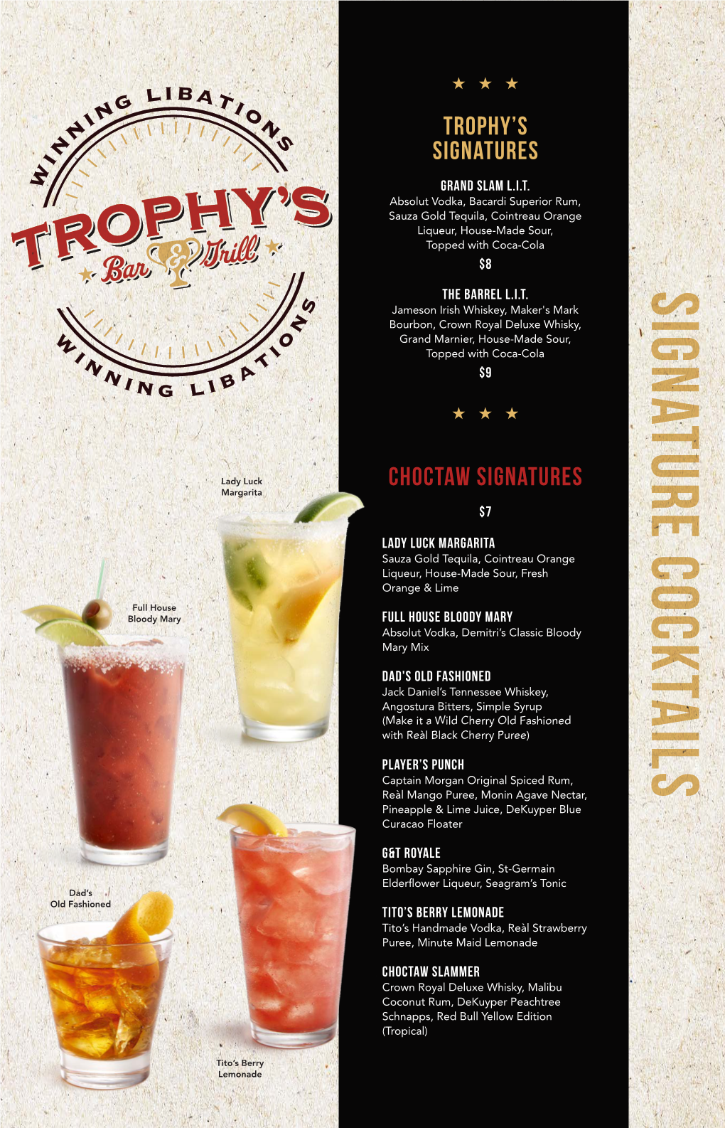 Beverage Menu